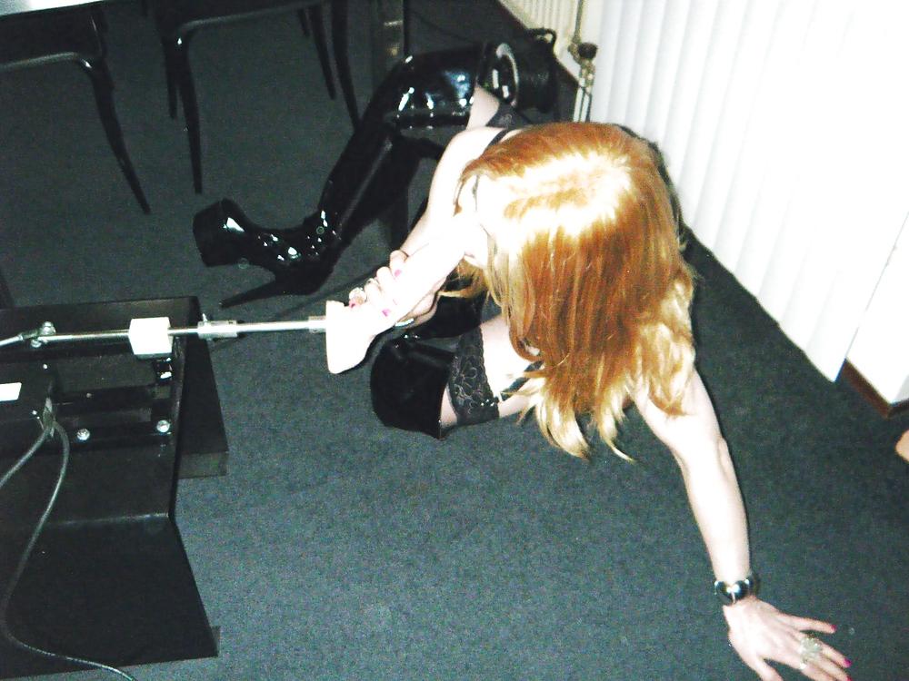 10P Gina playing with her fucking machine