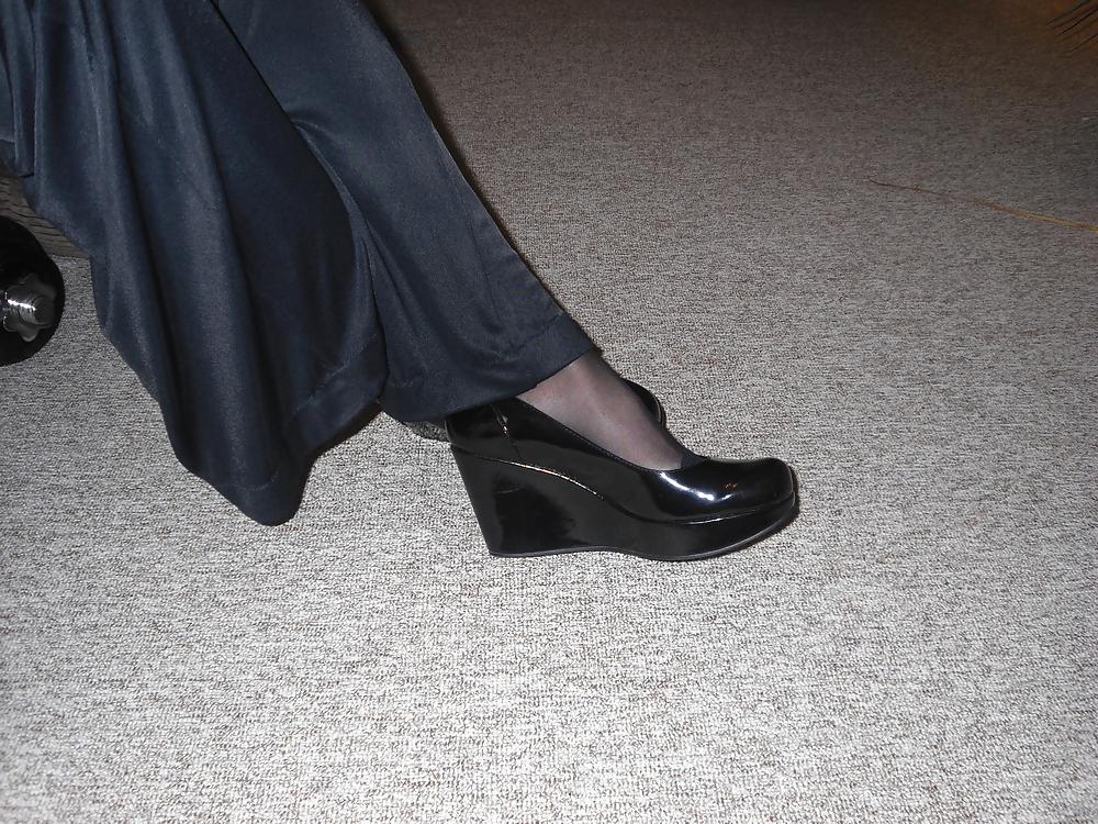 16P Die Pumps einer Bekannten veredelt (Shoejob made by friend)