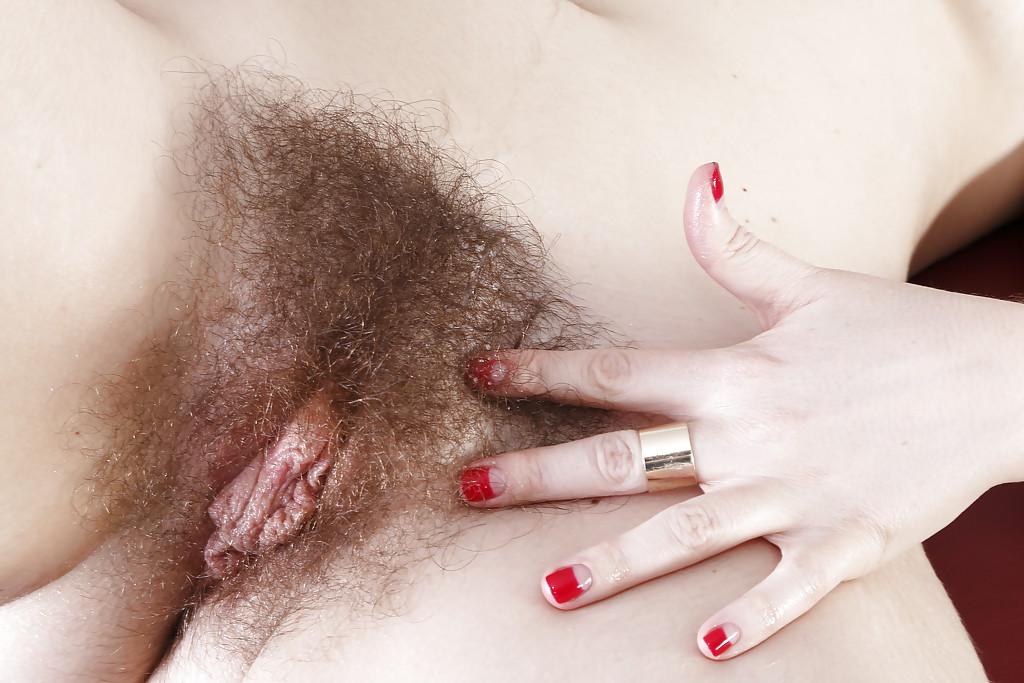 16P Simone Delilah shows hairy pussy to a friend and gets pounded