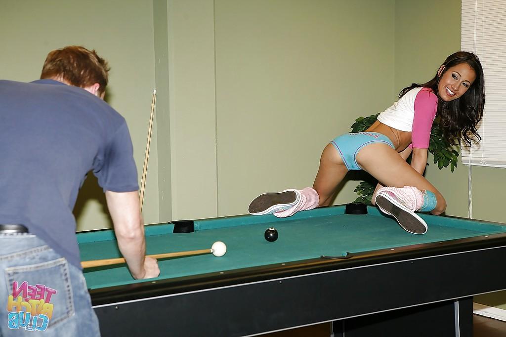 12P Impartial and cute amateur teen Amia Miley chooses cowgirl position