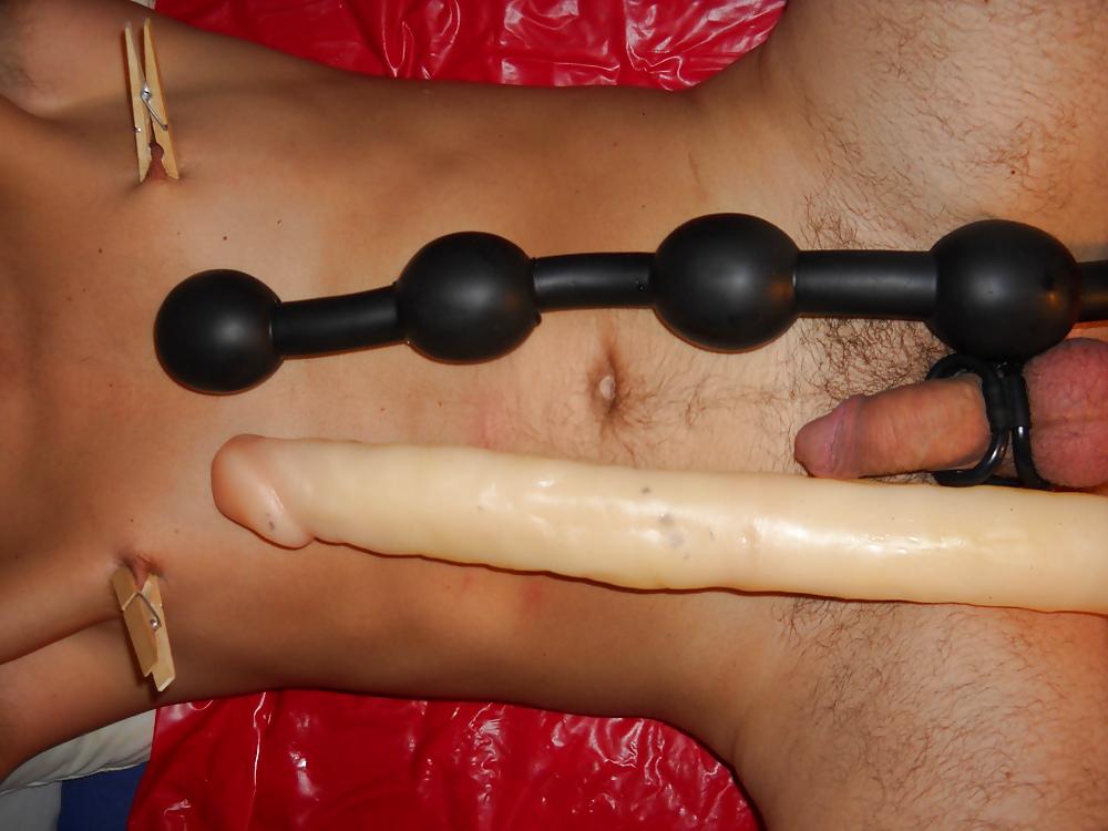 24P Gaping ass, playing toys 
