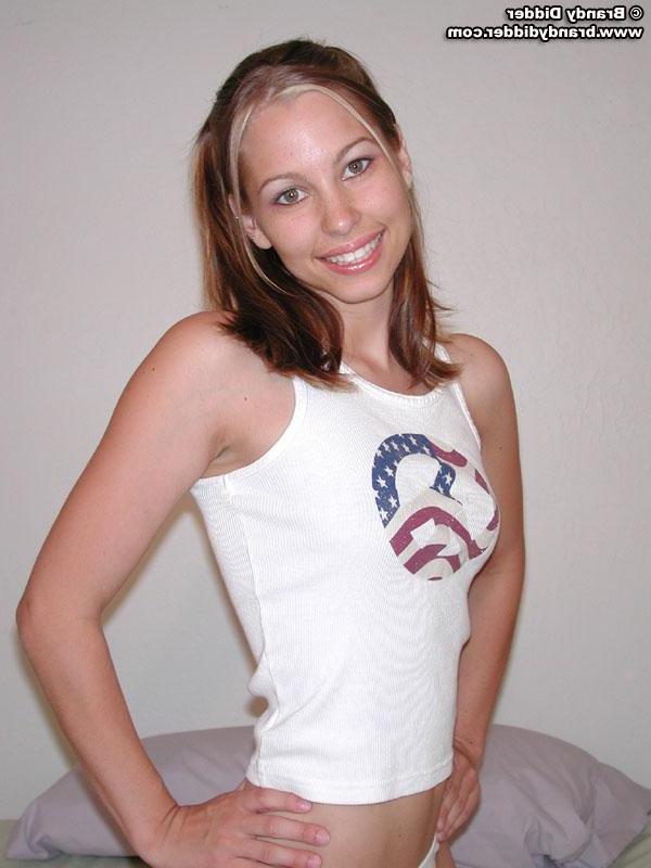 20P Pictures of Brandy Didder exposing her perky tits