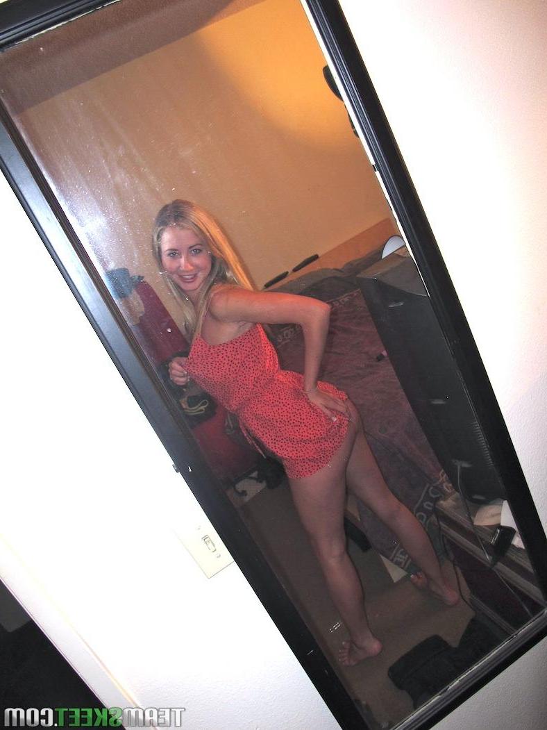 11P Blonde teen Casi James poses nude in her first porn shoot