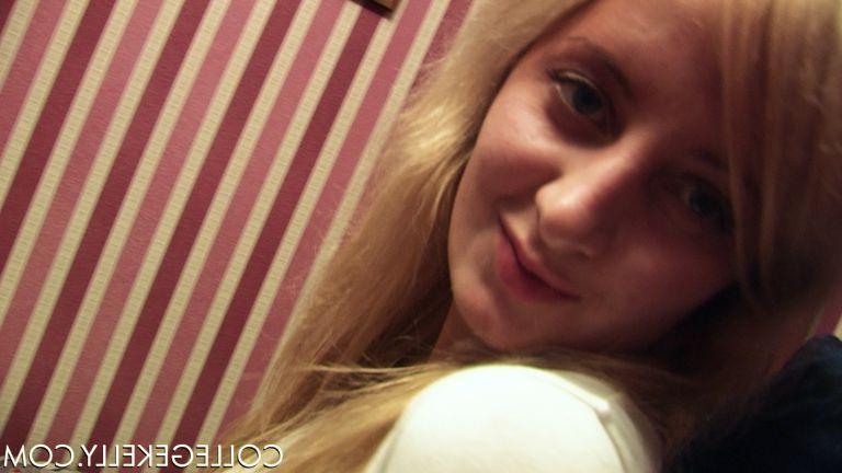 17P Pictures of teen College Kelly enjoying a stiff dick inside of her