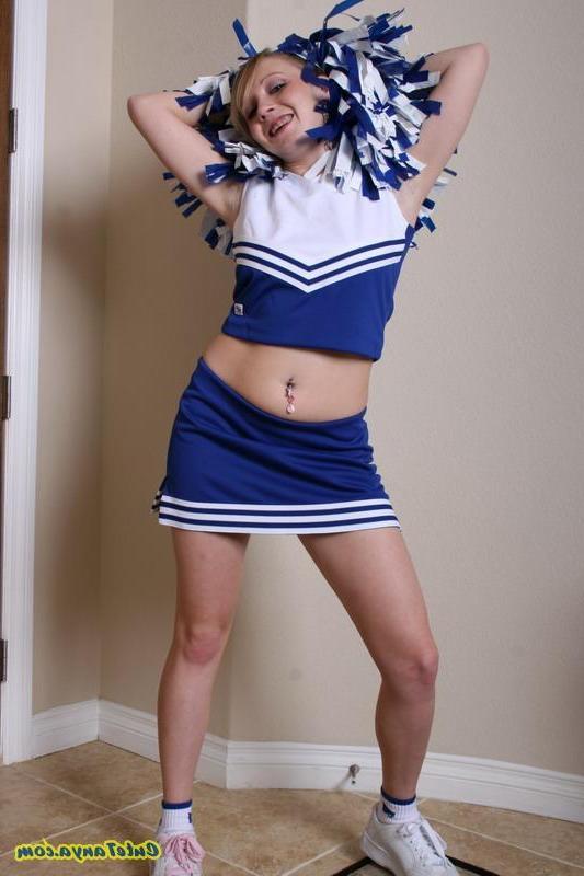 20P Pictures of teen cheerleader Cute Tanya showing you her pussy