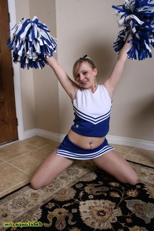 20P Pictures of teen cheerleader Cute Tanya showing you her pussy
