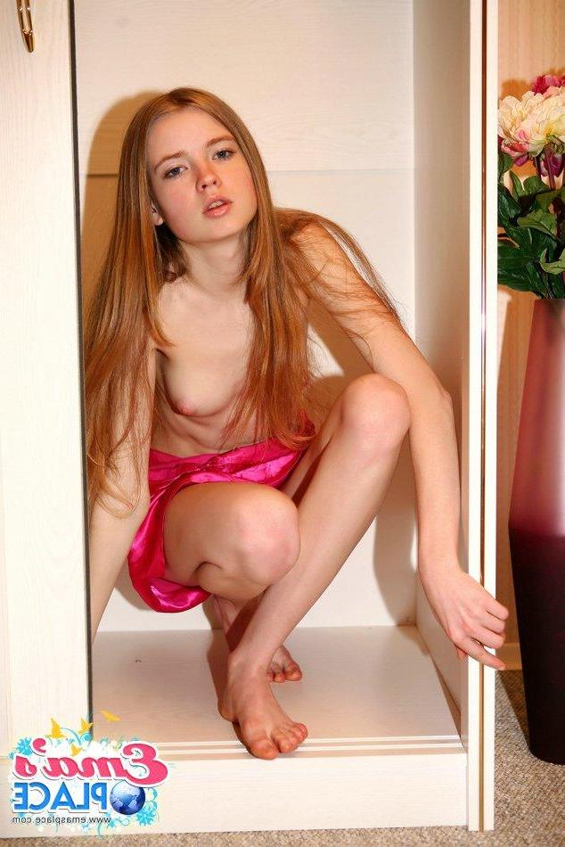 15P Pictures of Ema's Place showing you her perky teen tits