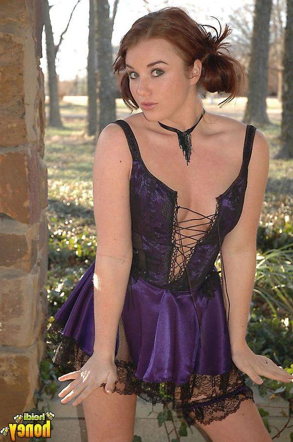 20P Pictures of teen girl Heidi teasing your cock with her cuteness
