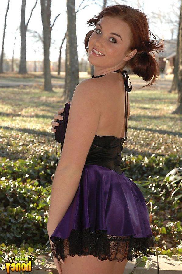 20P Pictures of teen girl Heidi teasing your cock with her cuteness