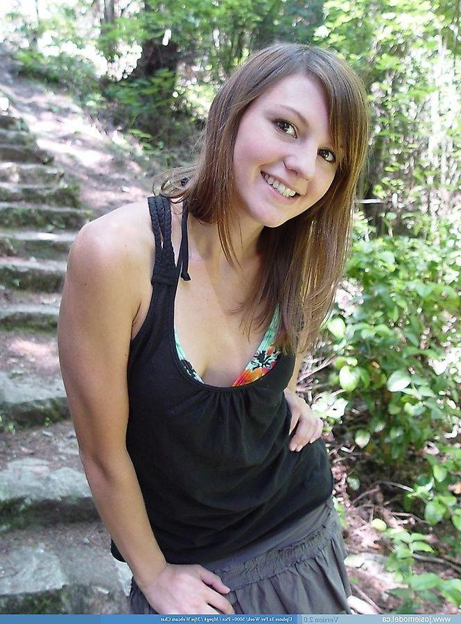 20P Pictures of teen cutie Josie Model being a cock tease in her bikini