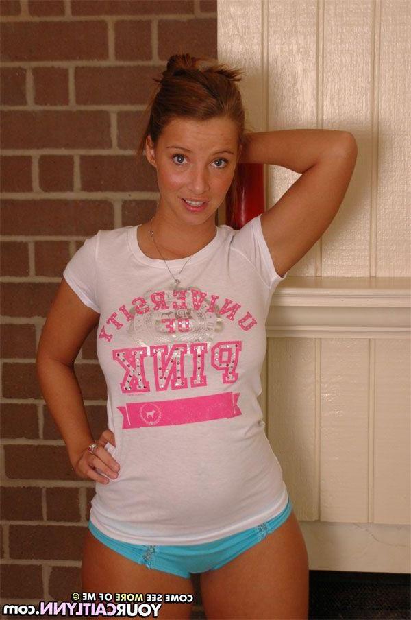 15P Pictures of teen model Your Caitlynn being cute and naughty