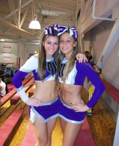 16P Amateur teen cheerleaders