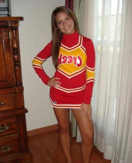 16P Amateur teen cheerleaders