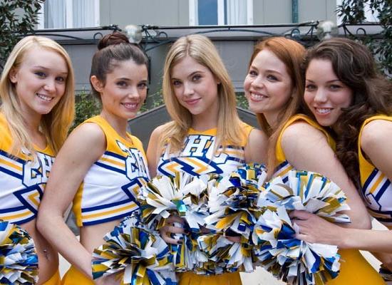 16P Amateur teen cheerleaders