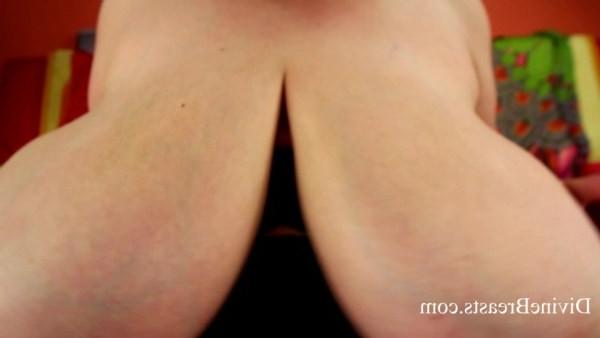 15P Plump amateur milf Maja showing off her giant breasts