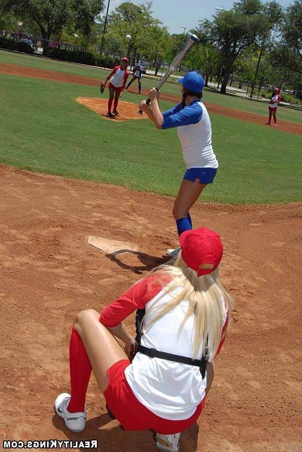 17P These cute softball players are fuckin for cash in these steamy pics