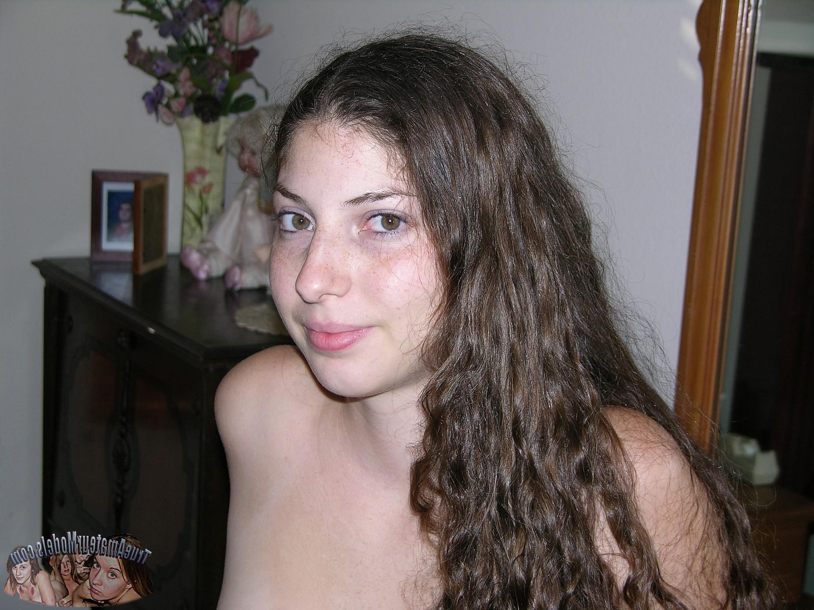 17P Tiny Breasted &amp;amp; Petite Amateur Teen Modeling Nude - True Amateur Models