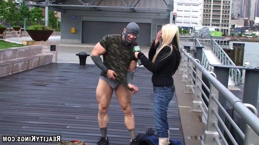 15P Amazing strong man certified jumps in the freezing water for some hard cold cash