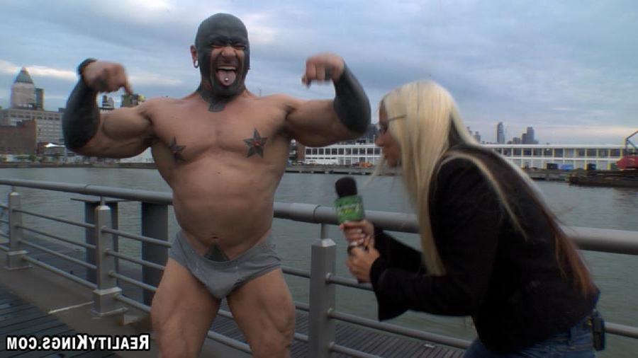 15P Amazing strong man certified jumps in the freezing water for some hard cold cash