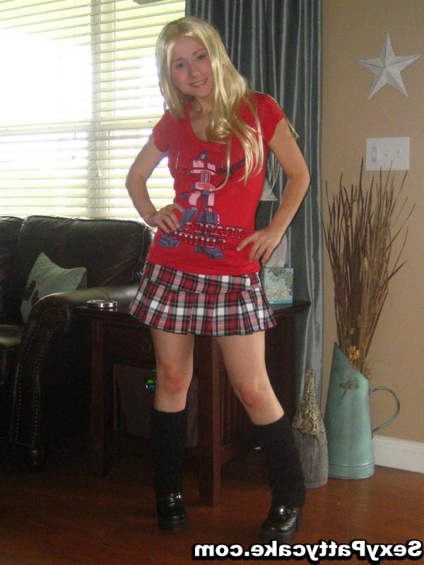 16P Big boob blonde teen Patty
