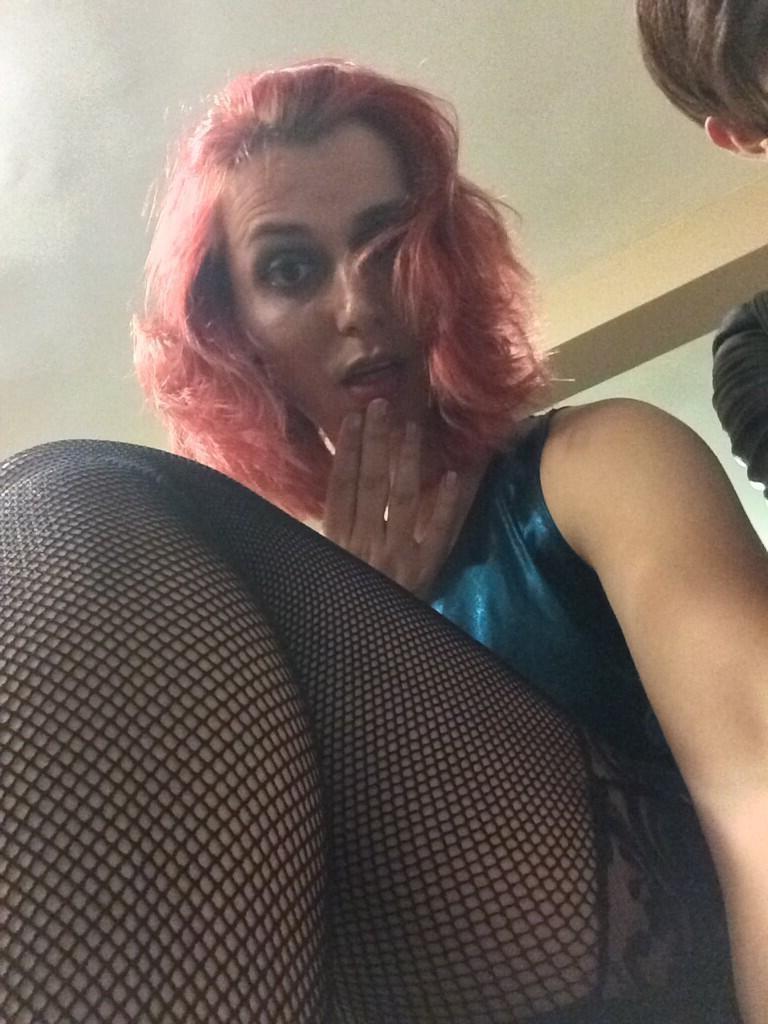 17P Amateur shemale selfies