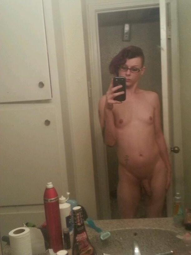 17P Amateur shemale selfies