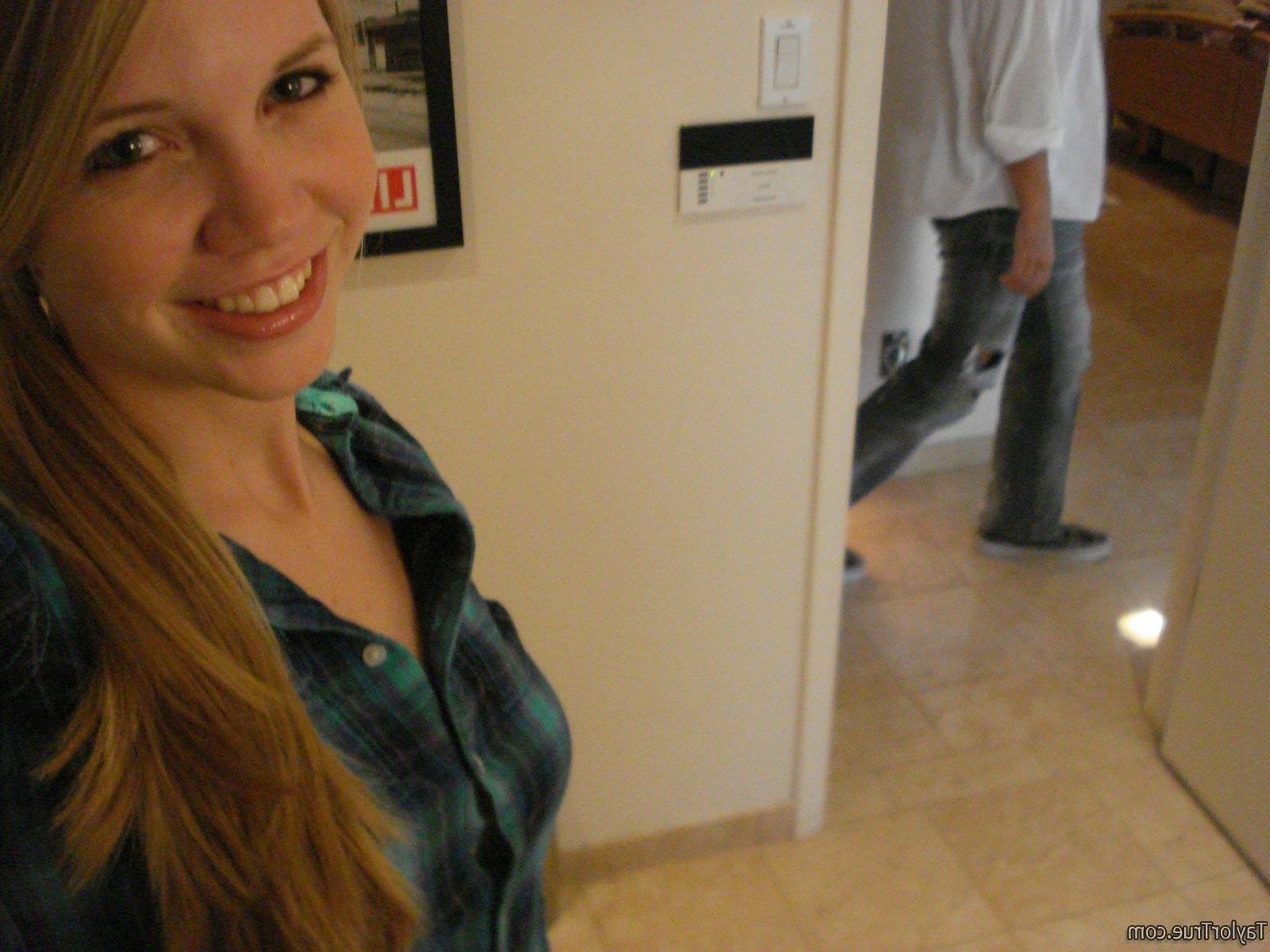 16P Real amateur blonde teen candids