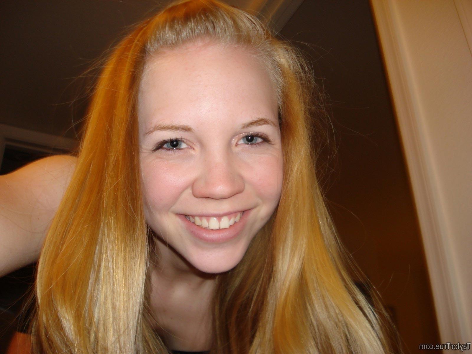 16P Real amateur blonde teen selfshots
