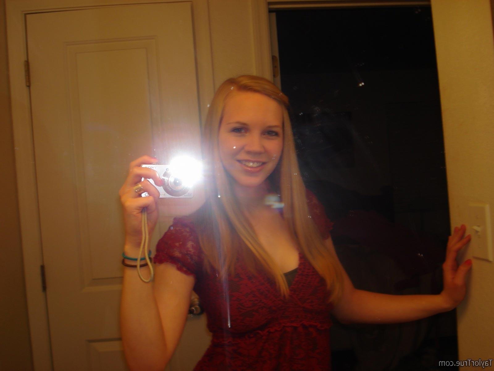 16P Real amateur blonde teen selfshots
