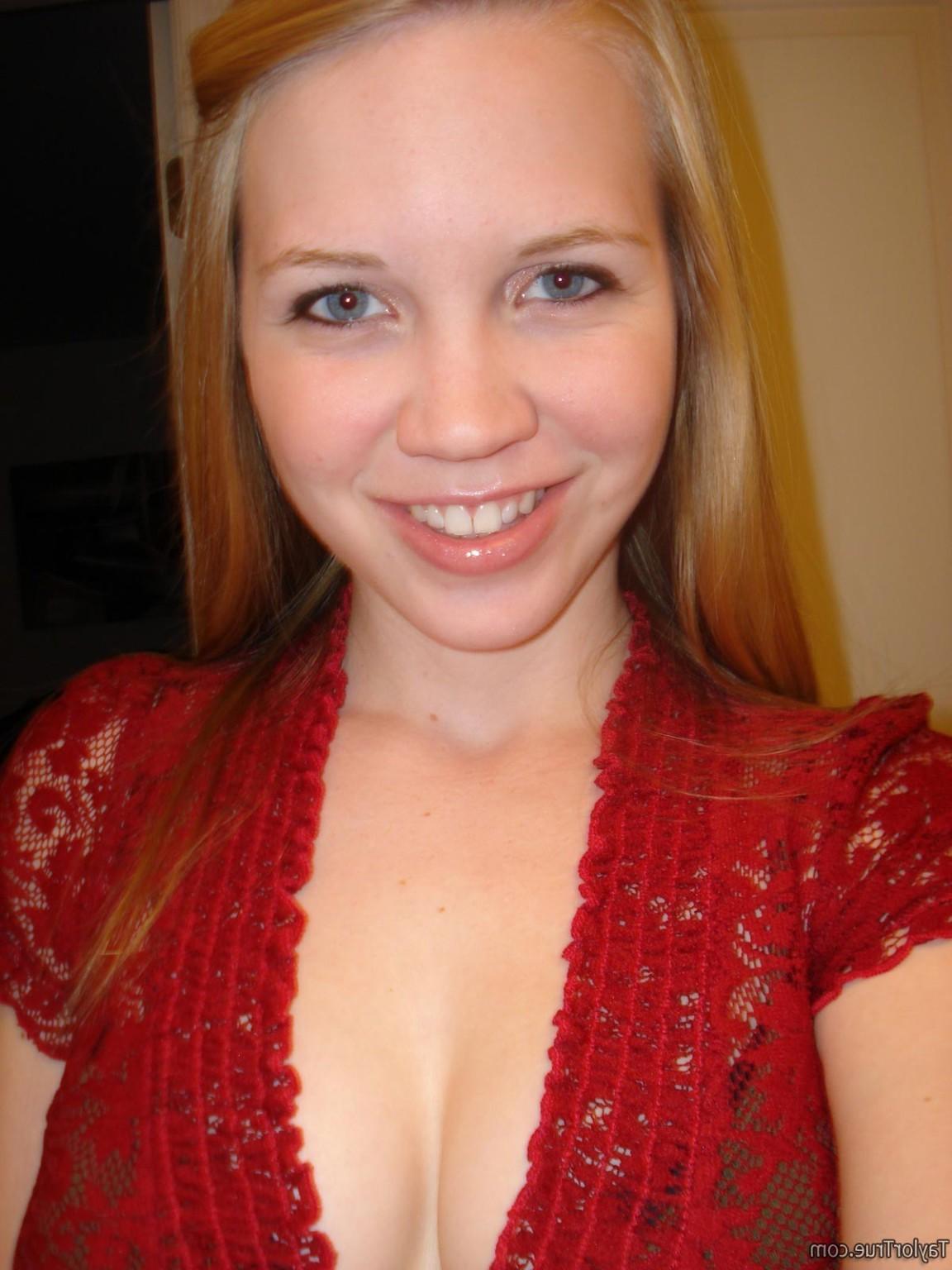 16P Real amateur blonde teen selfshots