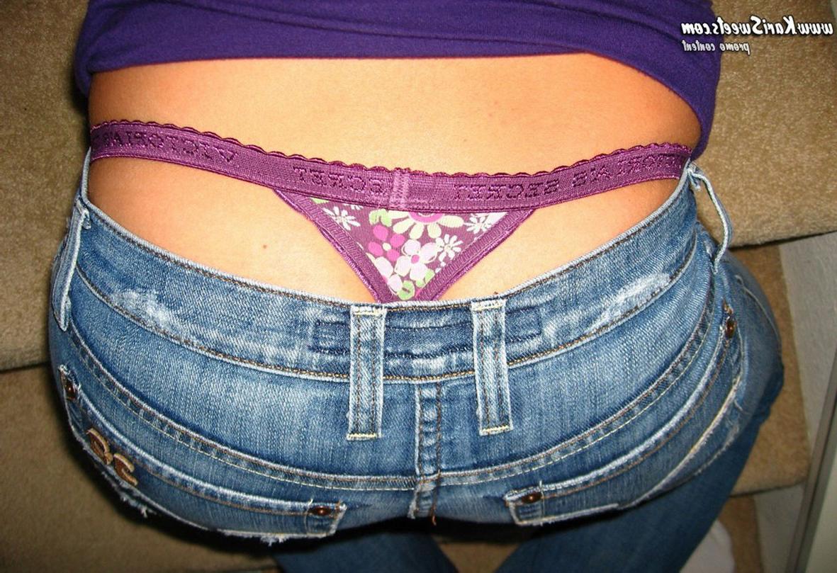 16P Cute amateur teen in panties