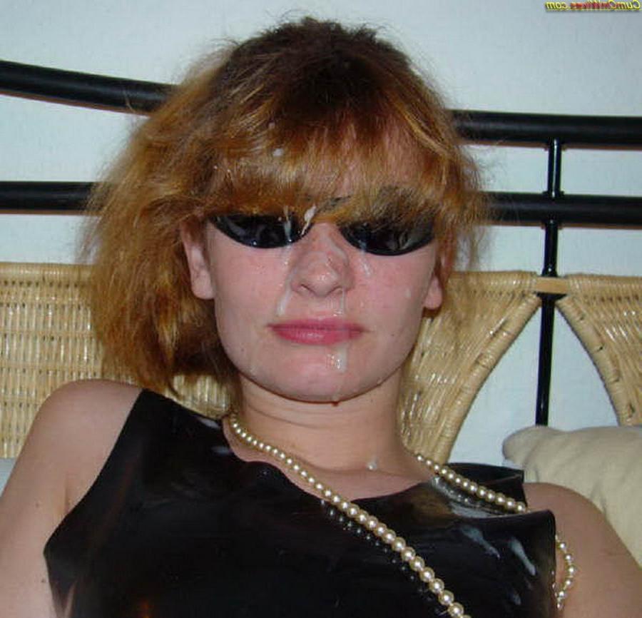 16P Amateur MILF facials in home swinger orgies