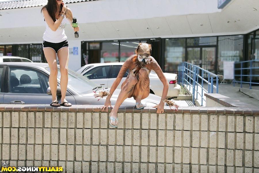 20P Real girl gets naughty for cash