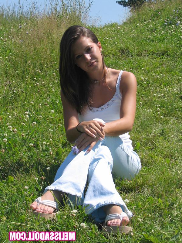 16P brunette hottie shows off her perfect body
