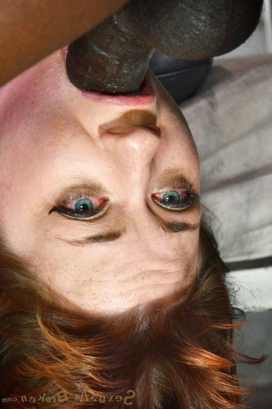 16P Jessica Ryan sexy ginger stuffed full of cock wearing a straight jacket