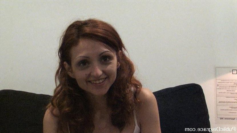 15P Girl getting bondage experience and having rough sex outside