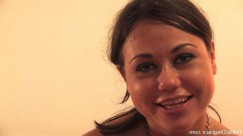 15P Gal getting exciting bondage and having sex in public place