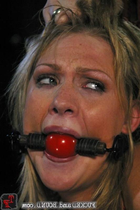 15P Obedient blonde gets bondage act and fucked in every hole