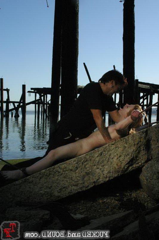 15P Excited Madison Young having rough sex in water bondage