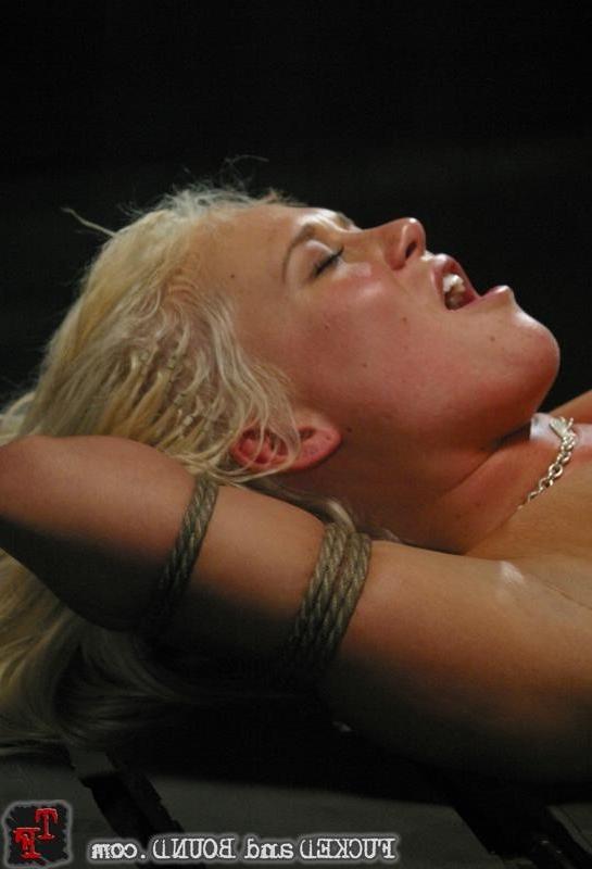 15P Busty blonde gets exciting bondage and fucked in maledom