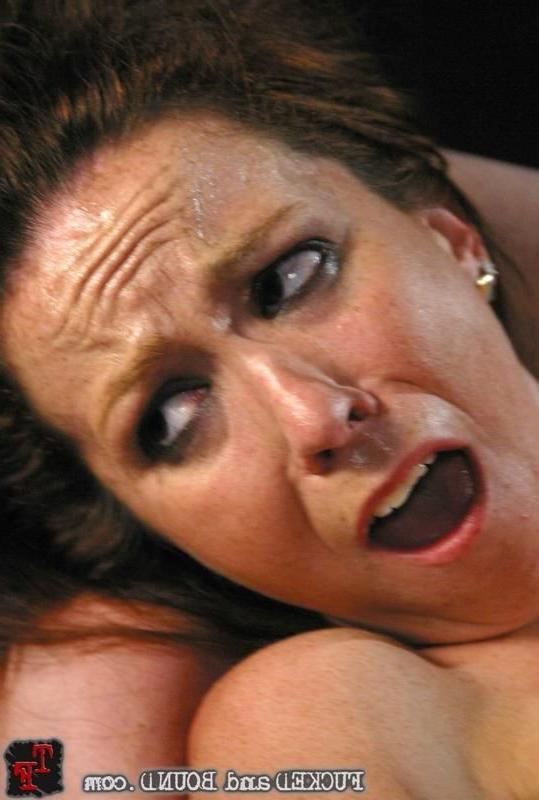 15P Redhead excited in bondage act and gets anal penetration