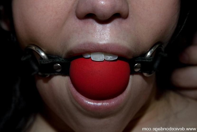 15P Amie suffers through several brutal bondage ties