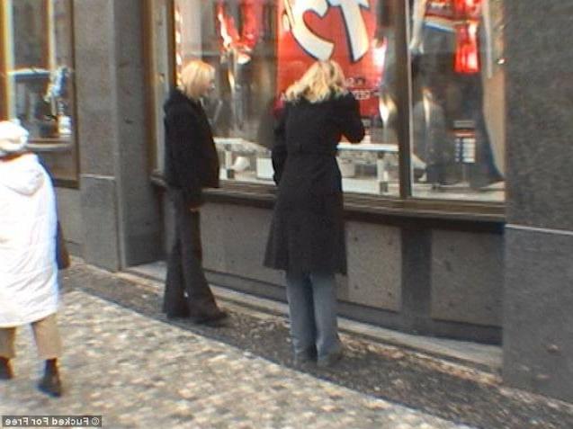 16P Two euro blondes share cock for cash