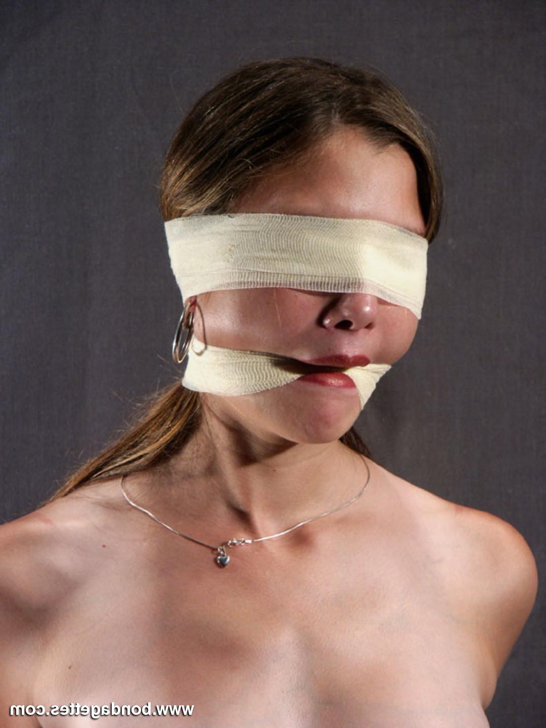 16P Elegant amateur subbie in nonnude bondage tie