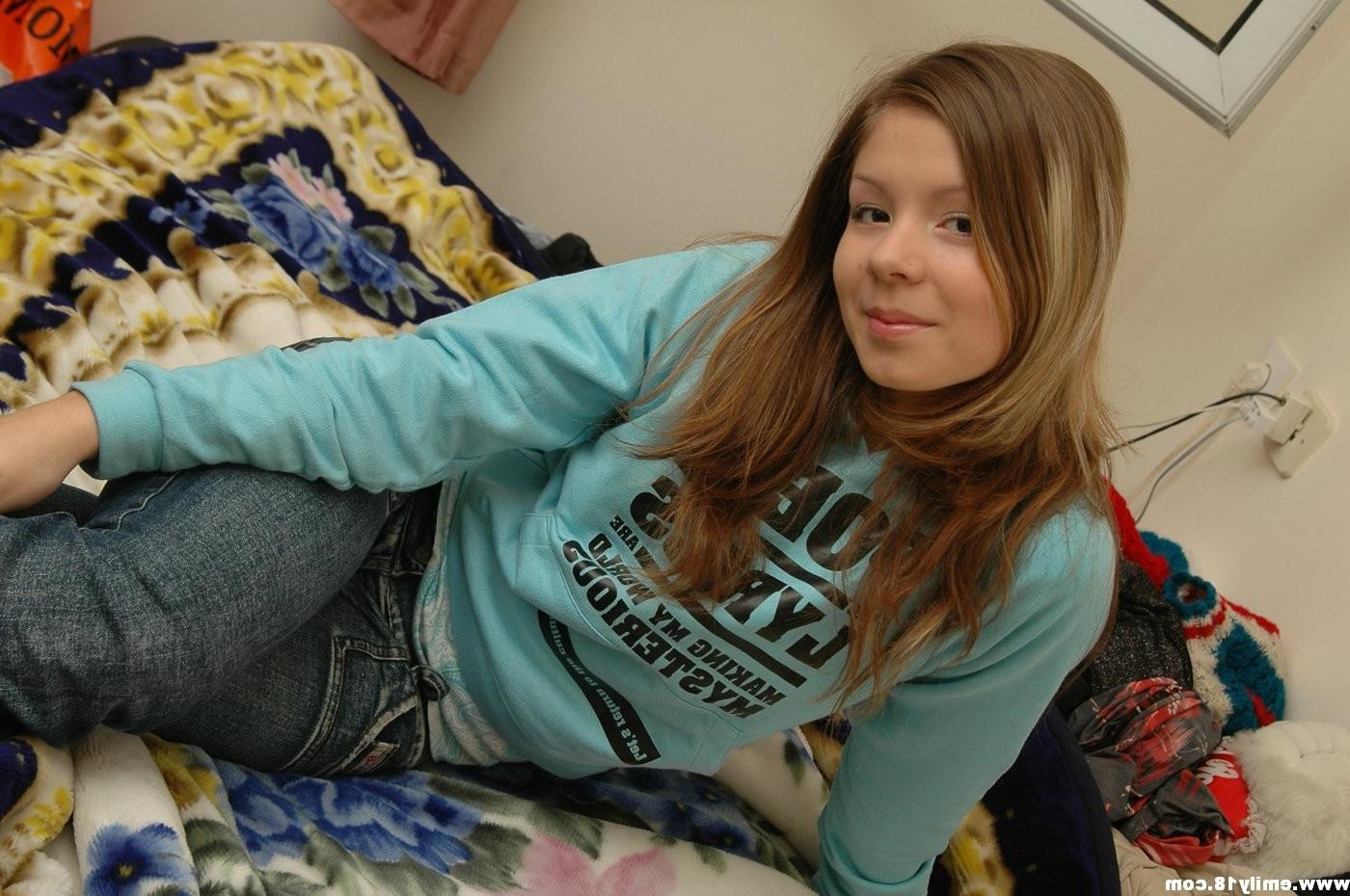 16P Amateur teen strips in bedroom