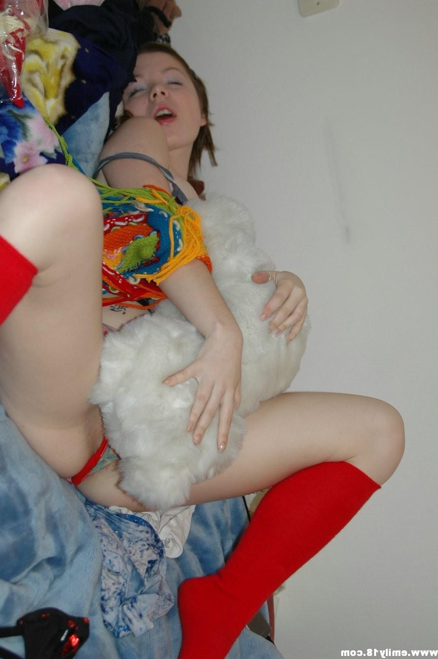 16P Amateur teen girl humps stuffed animal