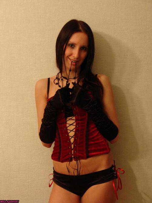 17P Small tits hot amateur teen trying lingeries and fantasies