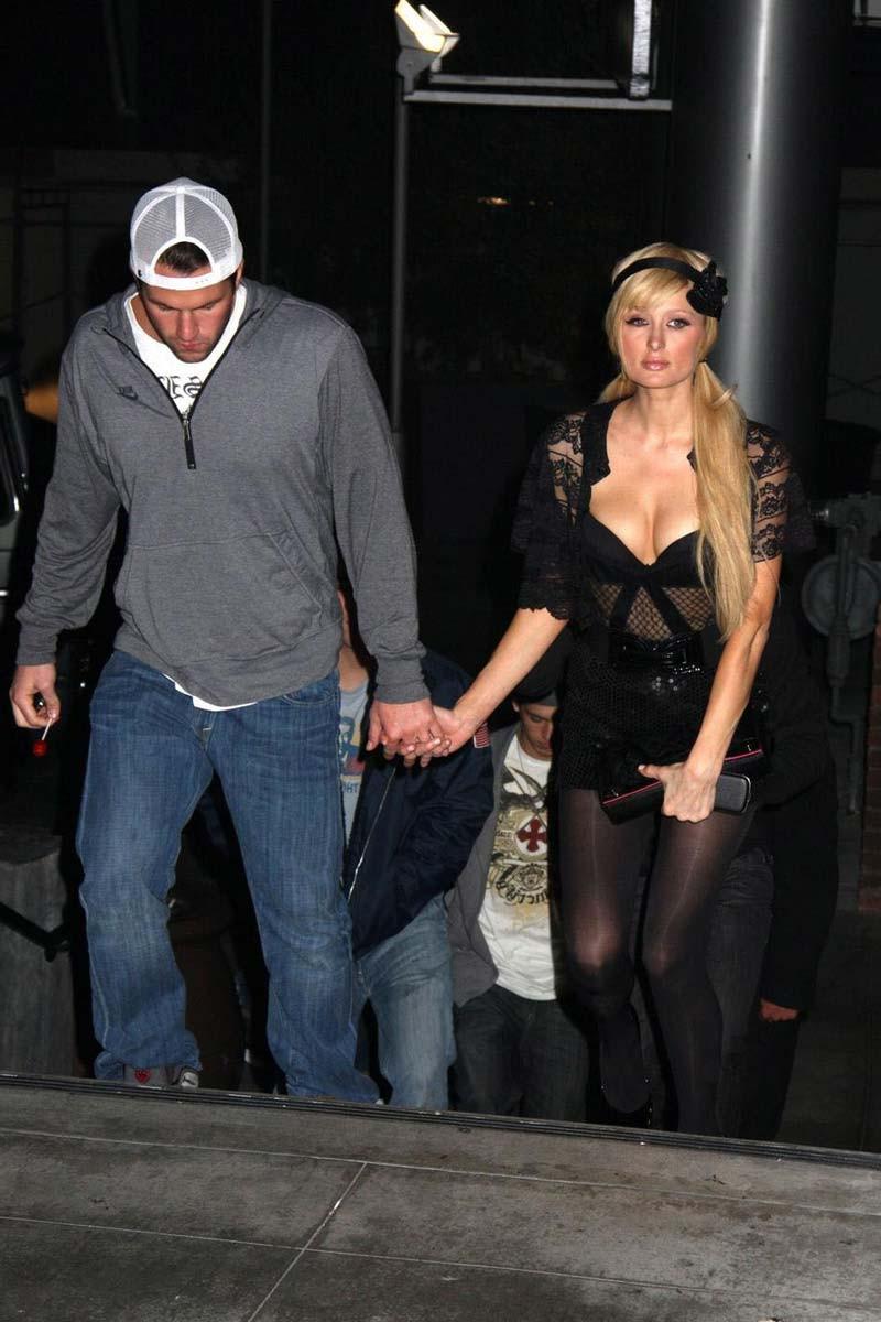 15P Paris Hilton expose her wonderful perky tits