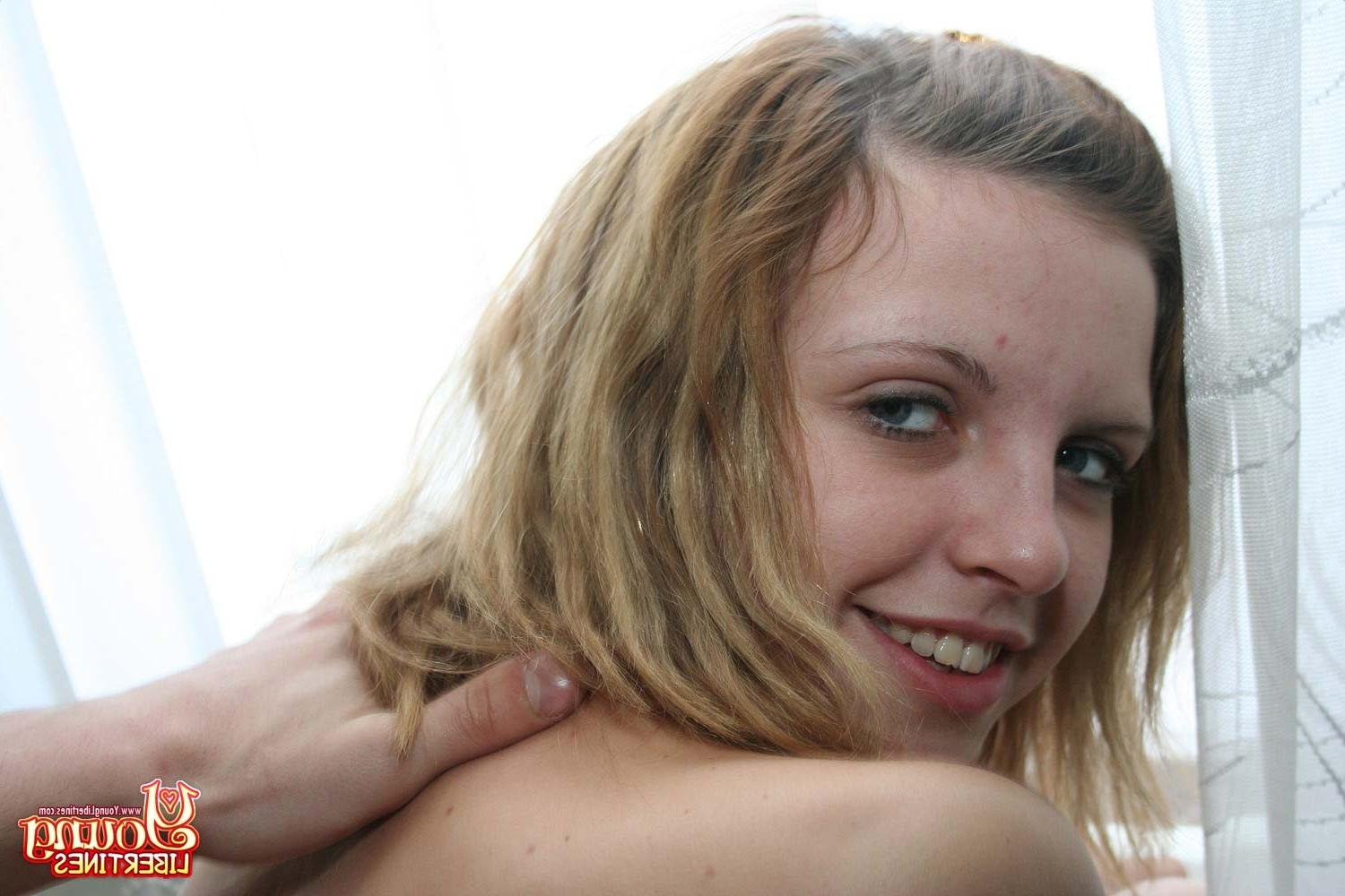 16P Amateur teen girl rough fucking