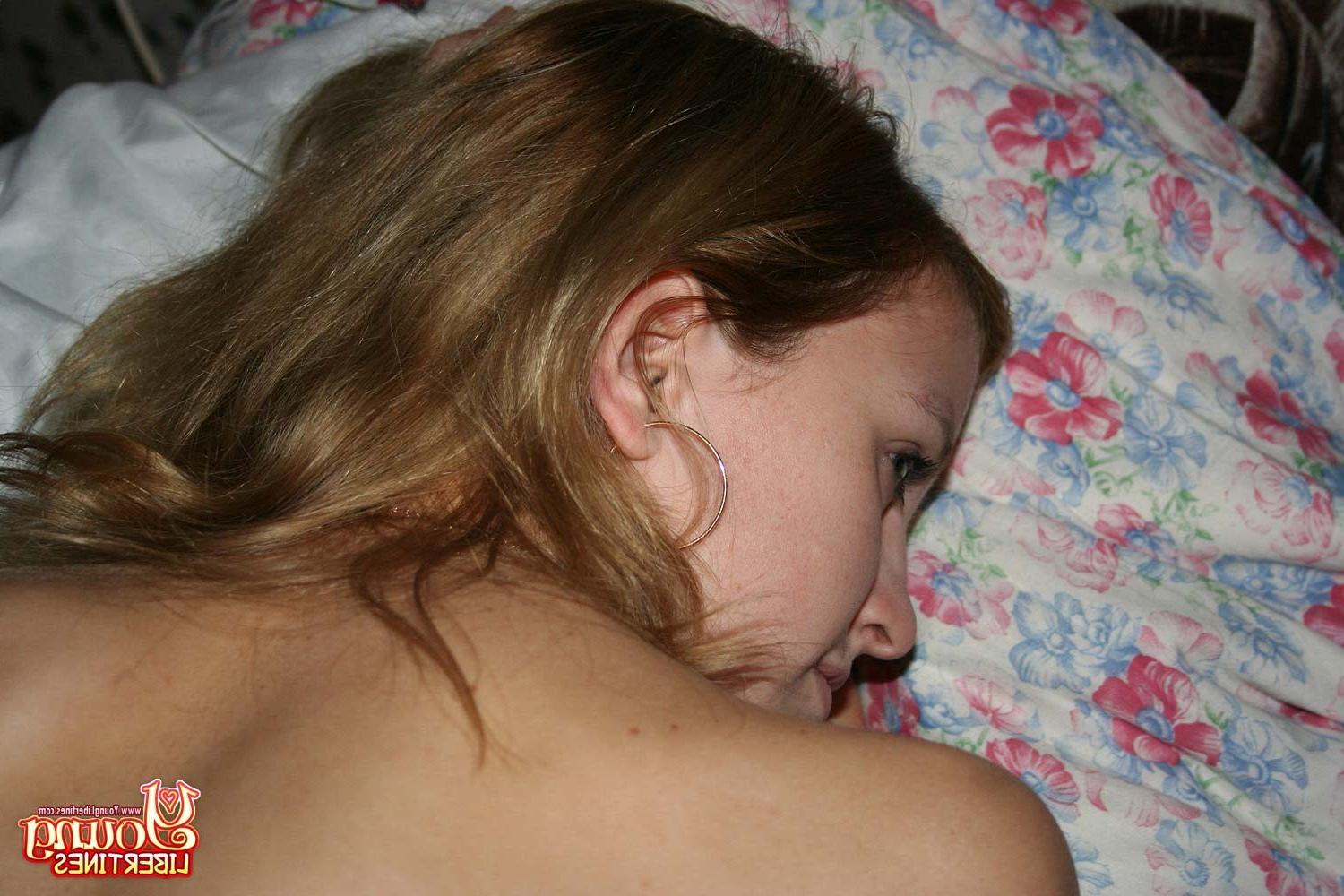 16P Young amateur teen gets cream